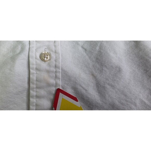 Polo Ralph Lauren Men's XXL TTG White Short Sleeve Dress Shirt - Picture 7 of 11